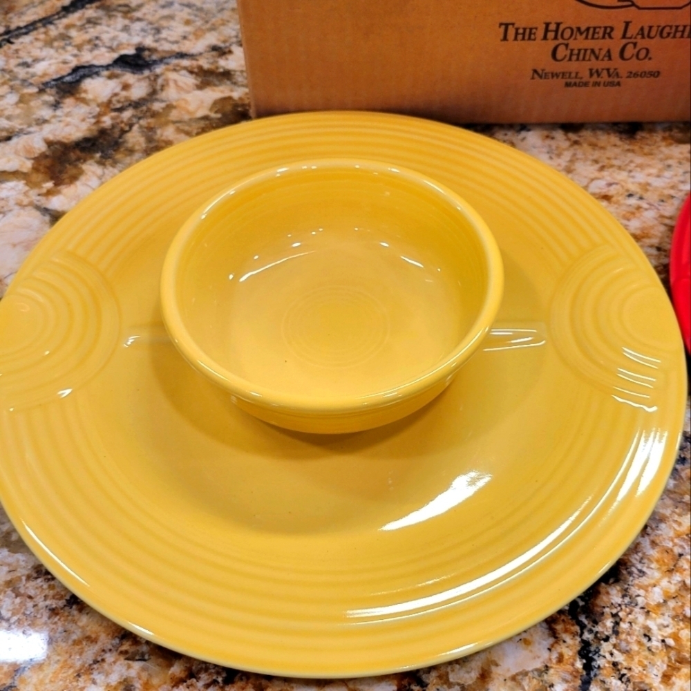 Homer Laughlin Sunflower HOSTESS SET